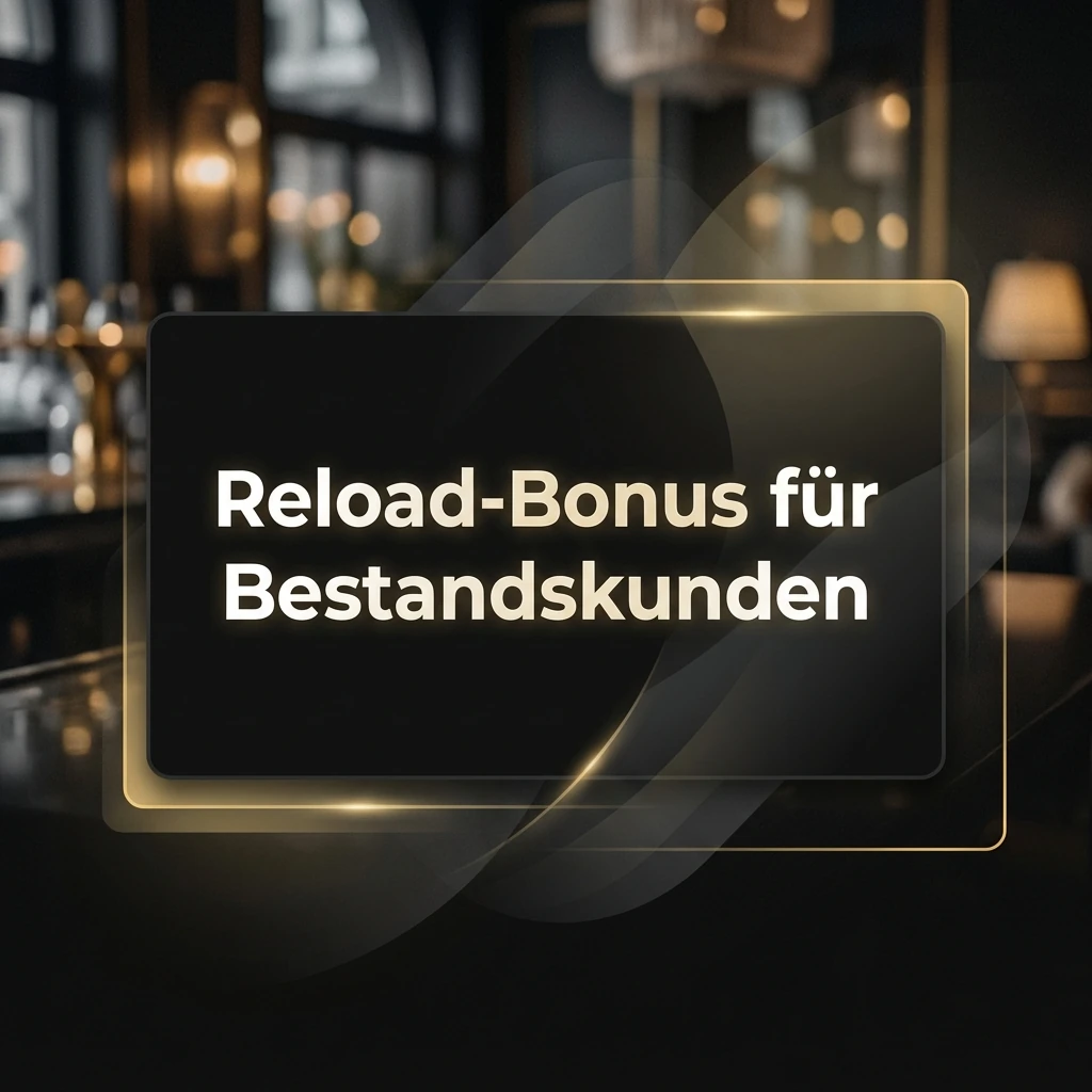 Reload-Bonus für Bestandskunden